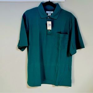 Penguin Club by Munsinger Polo Shirt New With Tags Size Small 60% Cotton 40% Ply